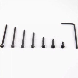 Home-Made เกรด 12.9 สีดําสูง Extra Hard Tamiya 15454 สไตล์เดียวกันซ็อกเก็ตหกเหลี่ยมครึ่งเกลียว/สกรูเ