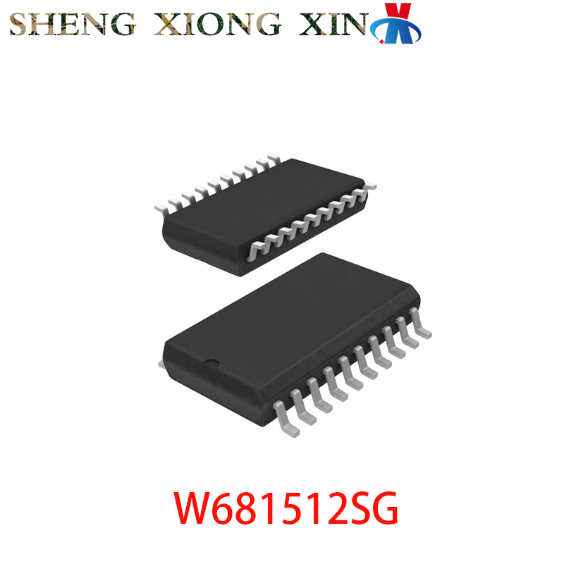 2 ชิ้น/ล็อต W681512SG 20-SOMIC VOICEBAND CODEC