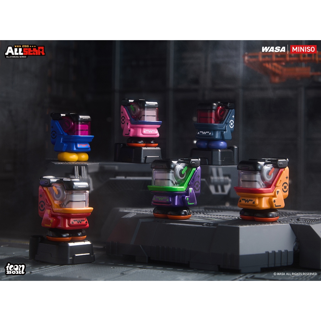🚚ส่งภายใน 24 ชั่วโมง🚚(ยกBOX!!)=10 ชิ้น WASA Dragon Allstar206 กล่องไอคอน Star Dragon Series