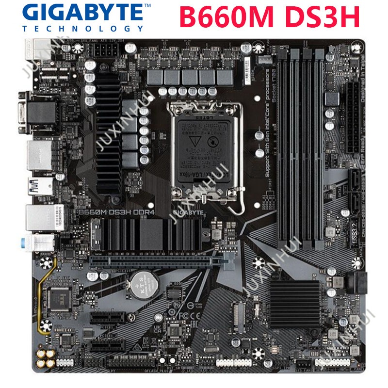 มือสองGigabyte B660M D2H B660M DS3H B660M D2HX SI เมนบอร์ด