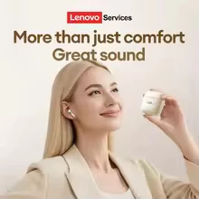 Lenovo LE201 หูฟังสําหรับเล่นเกมหูฟังบลูทูธ Latency ต่ําในหู IPX5 กันน้ําคุณภาพเสียงไฮไฟบลูทูธ 6.0