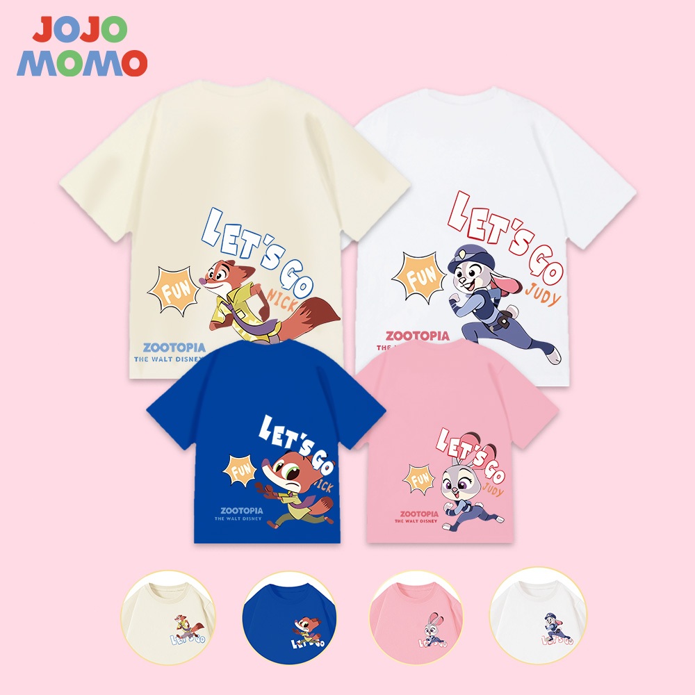 เสื้อครอบครัว ลาย Nick&Judy น่ารัก ใส่สบาย มีทั้งเสื้อเด็กผู้ชายและเด็กผู้หญิง เหมาะสำหรับพ่อแม่ลูก