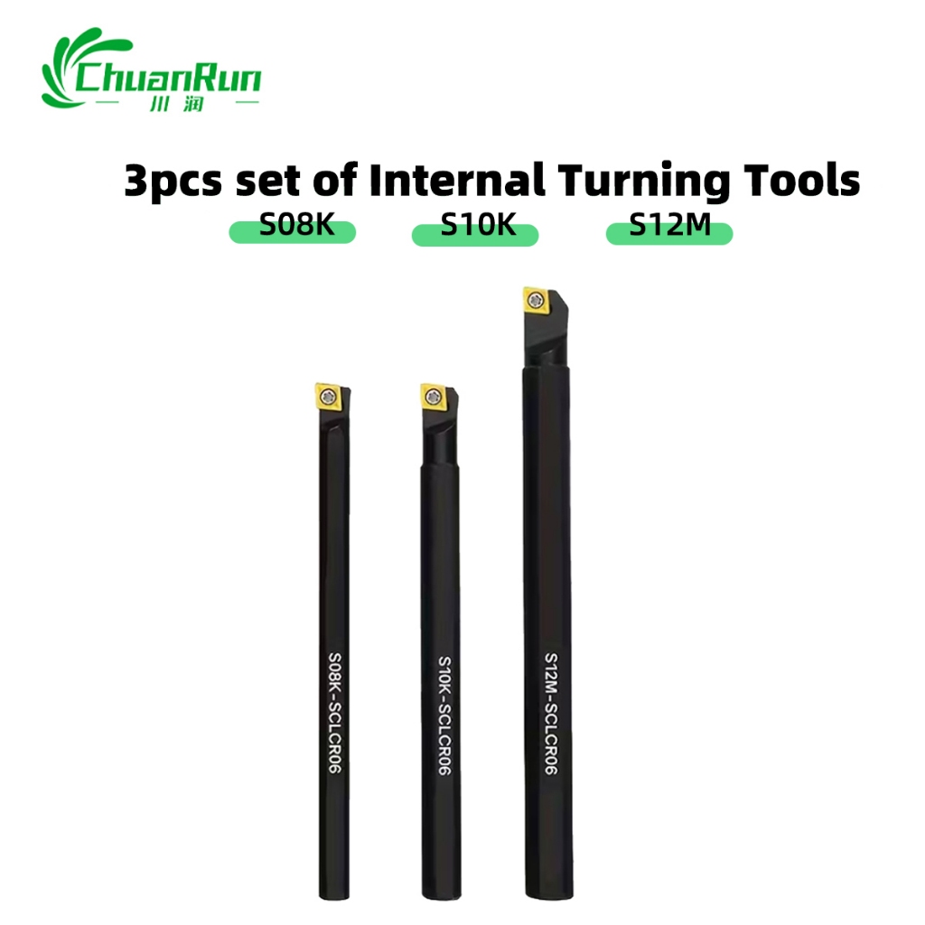 การควบคุมภายในเครื่องมือเปลี่ยนเครื่องมือบาร์ชุดสามชิ้น S ประเภท S08K/S10K/S12M CNC เครื่องมือเปลี่ย