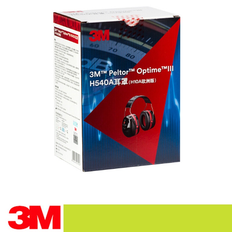 3M H540A Earmuff Peltor Optime III ที่ปิดหูแบบคาดศีรษะหู Defenders