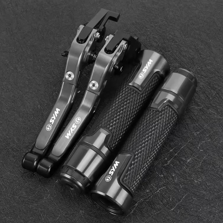 SYM มอเตอร์ดัดแปลง Sanyang Lever JET SL/SR/158 รถจักรยานยนต์ Handle Cover Grip Mamba MMBCU DRG2.0 เบ