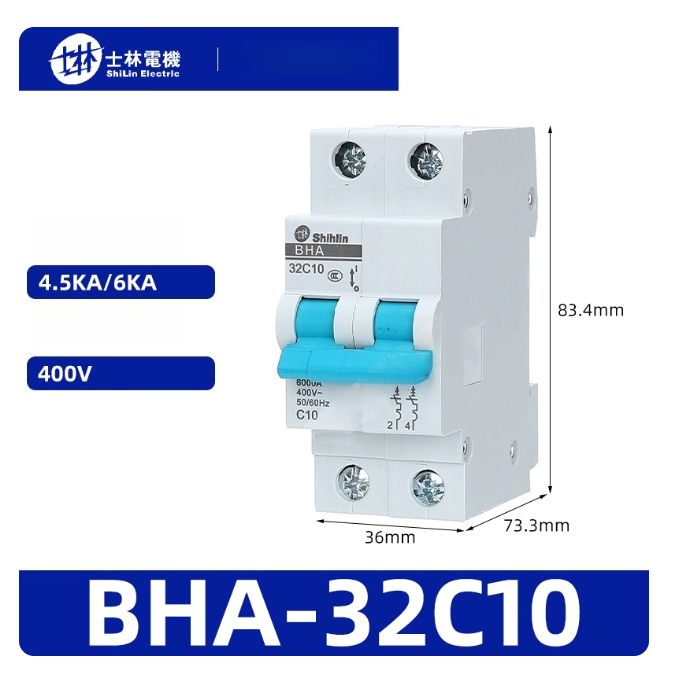 Shihlin Small Circuit Breaker BHA32 BHA32C10
