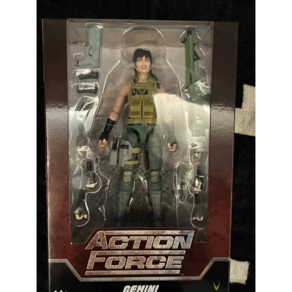 VALAVERSE ACTION FORCE คลื่นที่ 4 ของ Gemini GEMINI 1/12 Gemini แอ็คชั่นฟิกเกอร์ขนาด 6 นิ้ว