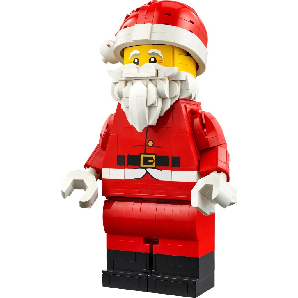 761ชิ้น|Creator Christmas Up-Scaled Santa Minifigure Building Blocks ของเล่นเพื่อการศึกษาเข้ากันได้ก