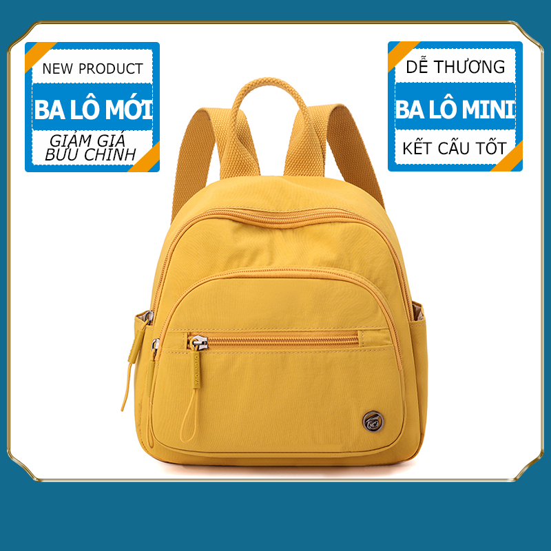 ขายดีมาแรง!Tuslon 6 Pocket Mini Backpack | รุ่นของแท้ทรงสี่เหลี่ยม+น้ําหนักเบาทนต่อการฉีกขาด | พร็อพเสริมหลายสีการเดินทางทุกการแข่งขัน