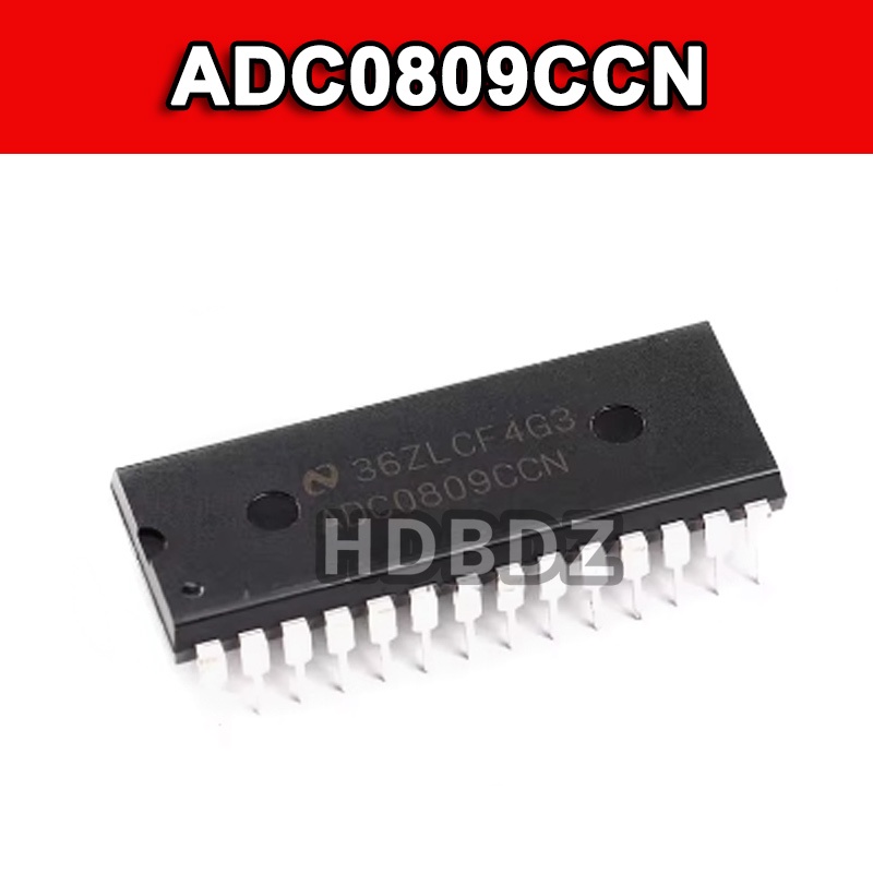 2~5PCS ADC0809CCN DIP28 โหมด A/D Converter ชิป IC