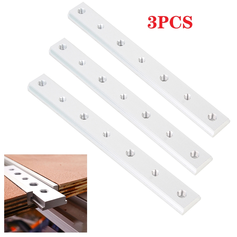 3PCS T-Slider สําหรับ T-Slot, M6/M8 T-Track Slider น็อตเลื่อนอลูมิเนียม T Slot NUT สําหรับงานไม้เครื