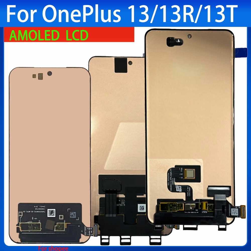 Original AMOLED สําหรับ OnePlus 13 LCD สําหรับ OnePlus 13 13R 13T PJZ110 จอแสดงผล