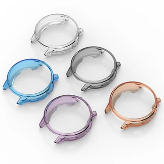 For Garmin Venu 4 45mm 41mm กรณีสมาร์ทนาฬิกากันชนป้องกัน ทีพียู ครึ่งฝาครอบฟิล์มป้องกันหน้าจอ