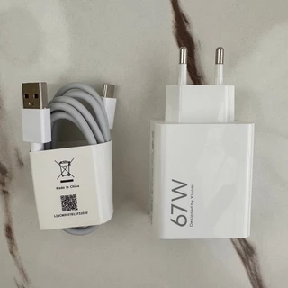 Xiaomi 67W Turbo Fast Charger Mi 17 15 14 12T 13 Ultra Pro Redmi หมายเหตุ 12 11 13 Pro Poco X5 F5 Pro USB Charger ประเภท C สาย