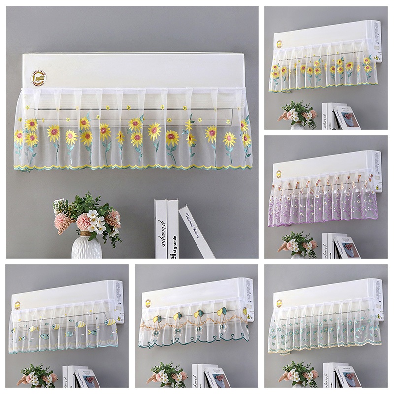 ฝาครอบเครื่องปรับอากาศตกแต่งบ้าน ป้องกันน้ำและฝุ่น ใช้ได้ดีภายในบ้าน