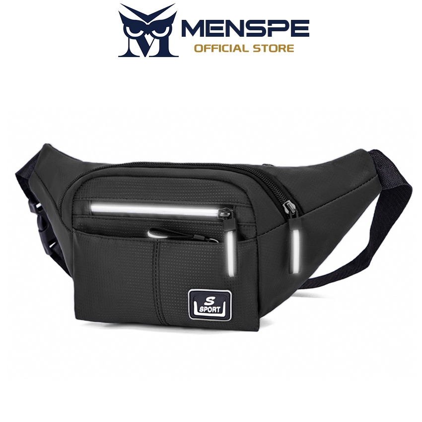 MENSPE กระเป๋าคาดเอวสำหรับเล่นกีฬา กระเป๋าใส่โทรศัพท์
