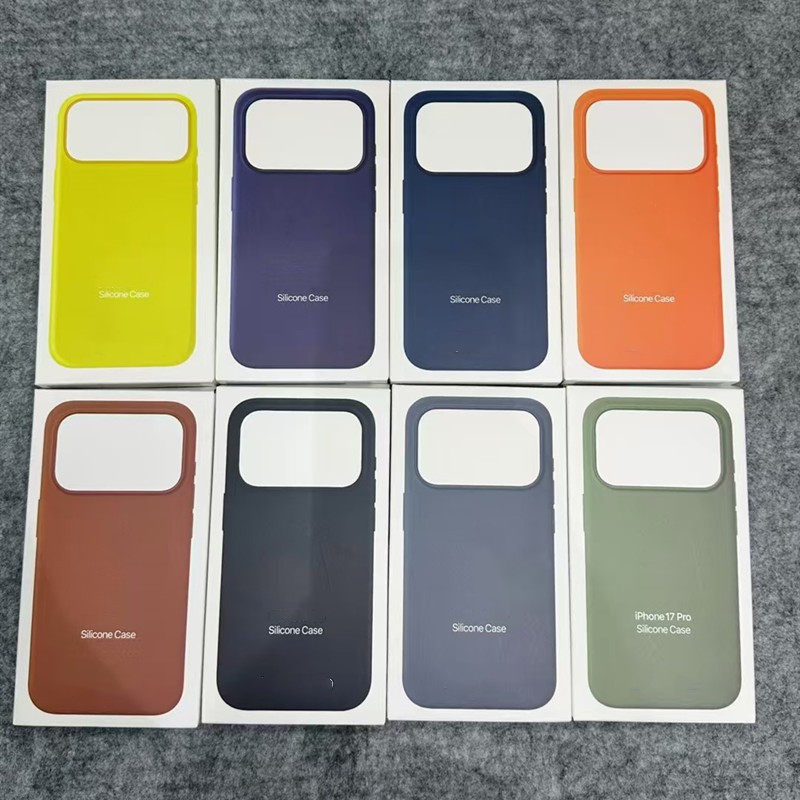 พร้อมปุ่ม AI ซิลิโคนเหลวเคสโทรศัพท์สําหรับ ไอโฟน 17 มือโปร สูงสุด 17 อากาศ ชาร์จแม่เหล็กธุรกิจสีทึบกันกระแทกฝาหลังพร้อมกล่อง