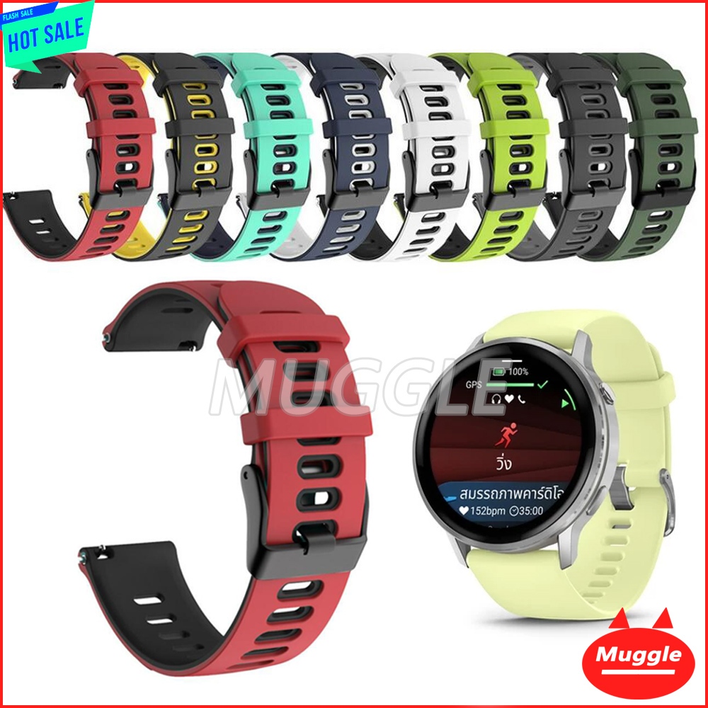 สาย Garmin Venu 4 series 41mm 45mm สายรัดข้อมือ สายนาฬิกาซิลิโคน สายรัดข้อมือ Garmin Venu 4 45mm 41m