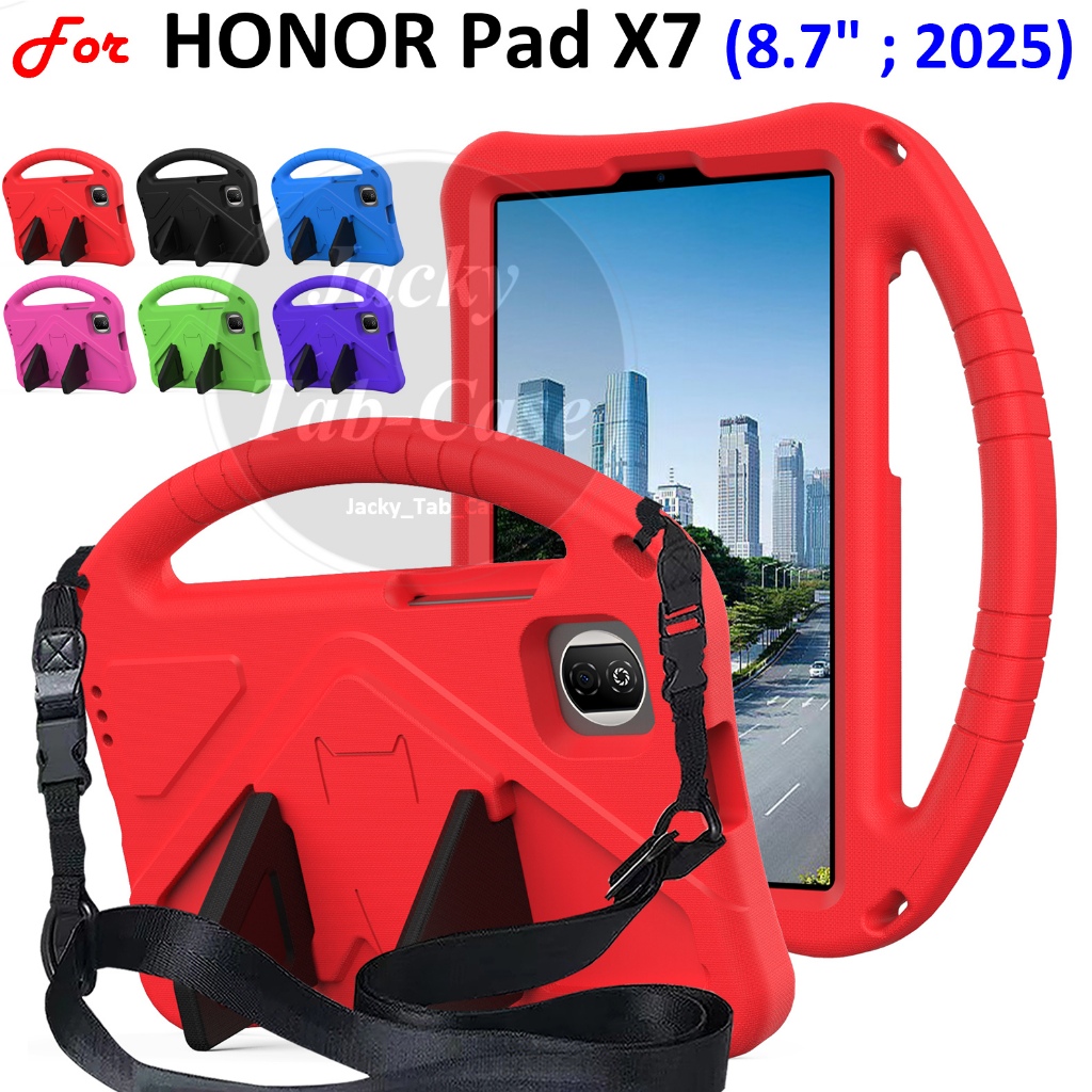 สําหรับ HONOR Pad X7 (8.7 ") แบบพกพากันกระแทก EVA เด็กกรณีสําหรับแท็บเล็ต PadX7 2025 JMS-W09 JMS-L09