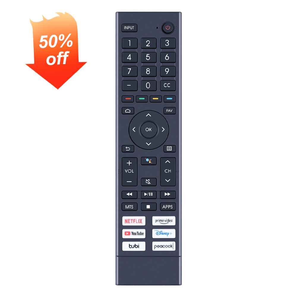 ERF3J80H รีโมทคอนโทรลสําหรับ Hisense สมาร์ททีวี U6G 55U6G 50U6G 65U6G 75U6G 50U68G 55U68G 65U68G 75U