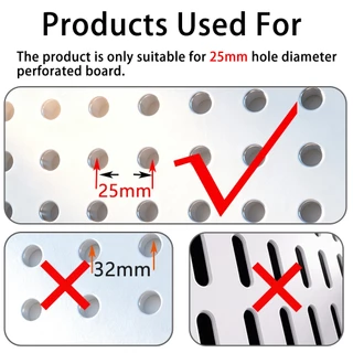 (ราคาต่อ 10 ชิ้น)ตะขอ ลวดแขวน ตะขอโลหะpegboard ลวดแขวนสินค้าใช้ร่วมกับผนังรู ขนาดต่างๆ
