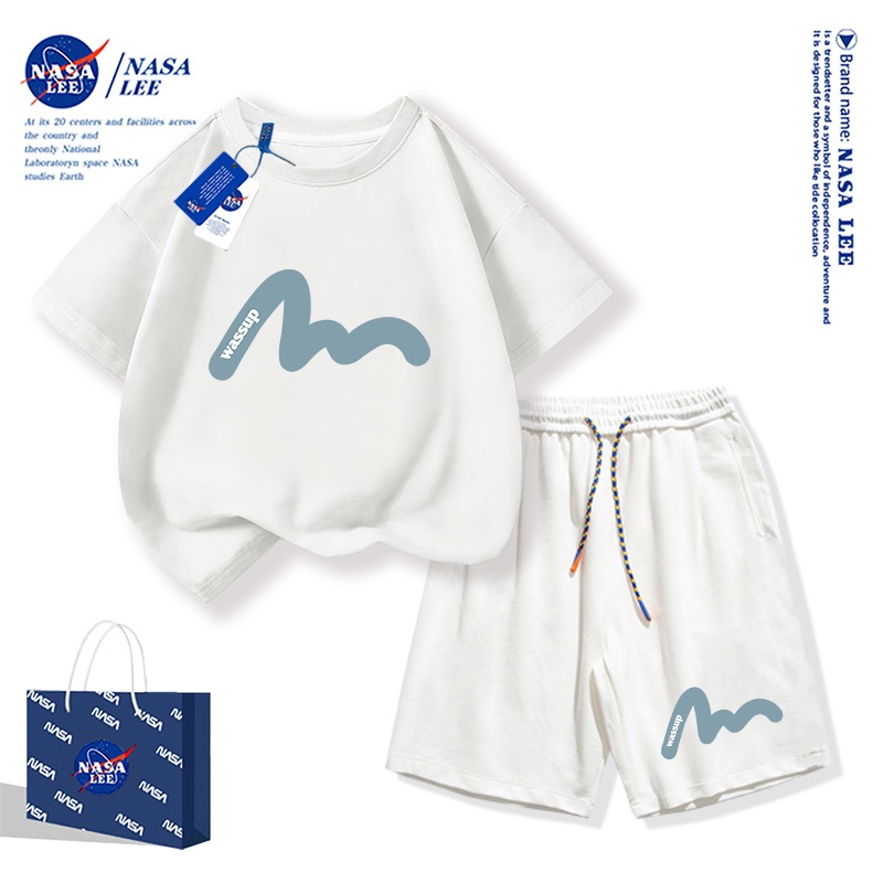 [จัดส่งในวันเดียวกัน] เสื้อยืดผ้าฝ้ายแท้ ขนาดหลวม เหมาะสำหรับทั้งชายและหญิง ระบา