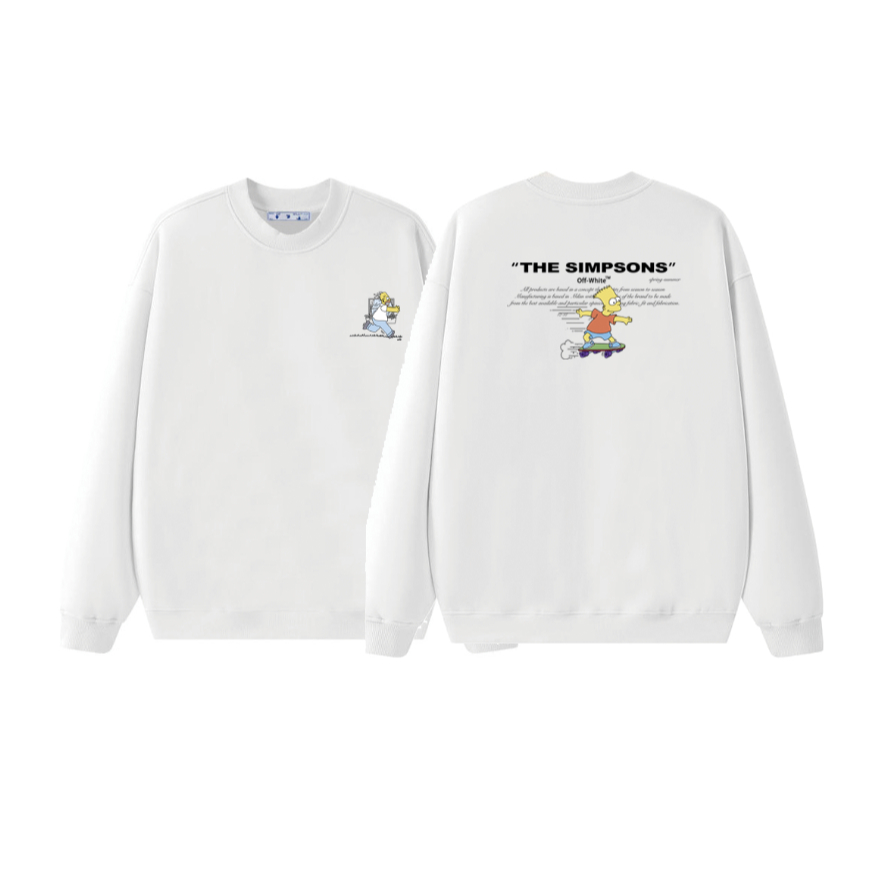 hoodie แฟชั่น OFF WHITE Arrow พิมพ์ลายตัวอักษร ดีไซน์คอруг