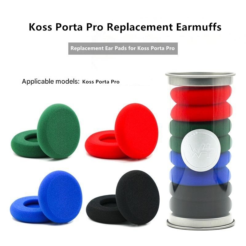 1 คู่หนาพิเศษแผ่นรองหูฟังสําหรับ Koss Porta Pro PP KSC35 KSC75 KSC55 Sporta Pro SP แผ่นรองหูฟังสําหรับ Gaussian สําหรับ KOSS PP หูฟัง