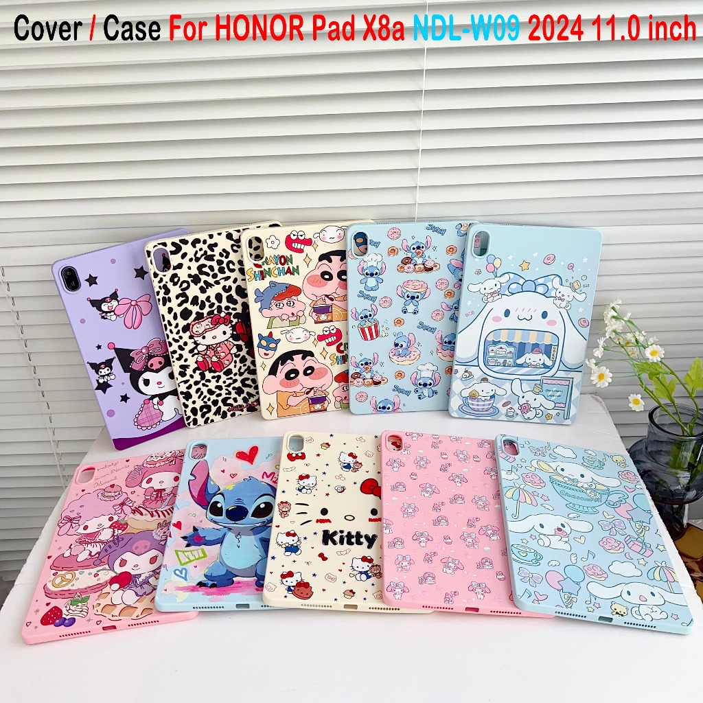 สําหรับ HONOR Pad X8a NDL-W09 2024 11.0 นิ้วแฟชั่นทาสีผิวกรณีแท็บเล็ต HONOR Pad X8a NDL-W09 2024 11.