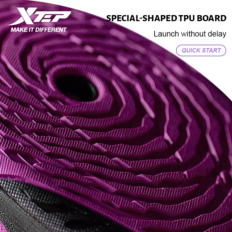XTEP YouYun 10X รองเท้าบาสเก็ตบอล Low-top ลดแรงกระแทกดี มีระบบกันลื่น เหมาะสำหรับการเล่นกีฬามืออาชีพ — صورة 6