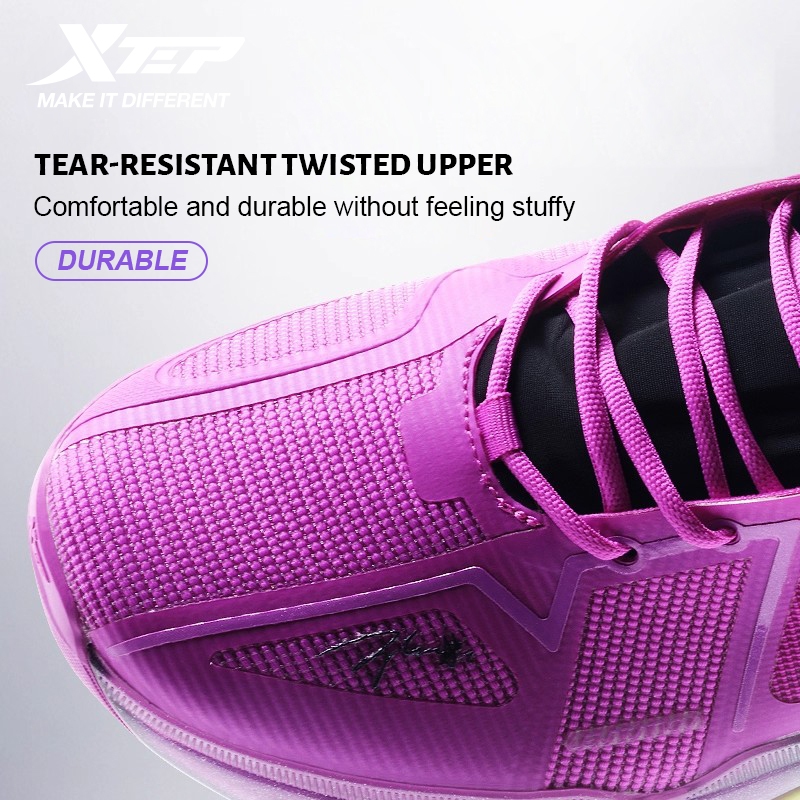 XTEP YouYun 10X รองเท้าบาสเก็ตบอล Low-top ลดแรงกระแทกดี มีระบบกันลื่น เหมาะสำหรับการเล่นกีฬามืออาชีพ — صورة 4