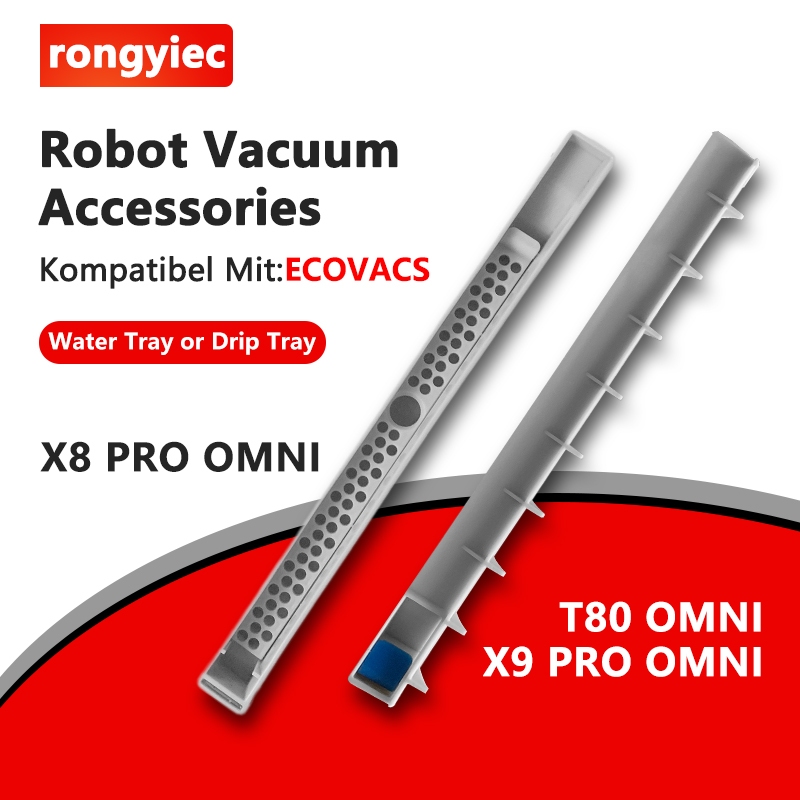 Rongyiec ถาดน้ําหรือถาดหยด Kompatibel Mit:ECOVACS X8 PRO OMNI/X9 PRO OMNI/T80 OMNI อุปกรณ์เสริมโฮสต์