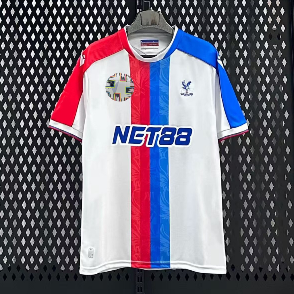 พัดลมรุ่น 25-26 Crystal Palace Two Guests เสื้อฟุตบอลสีขาว Top S-2XL