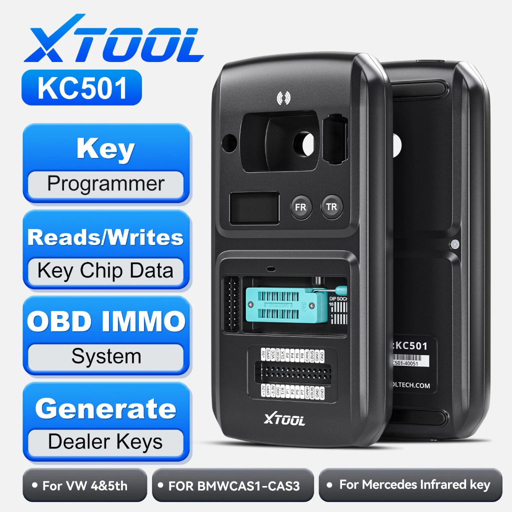 XTOOL KC501 Auto Key Programmer Coding Read Key Chip Coding MCU For Benz OBD2