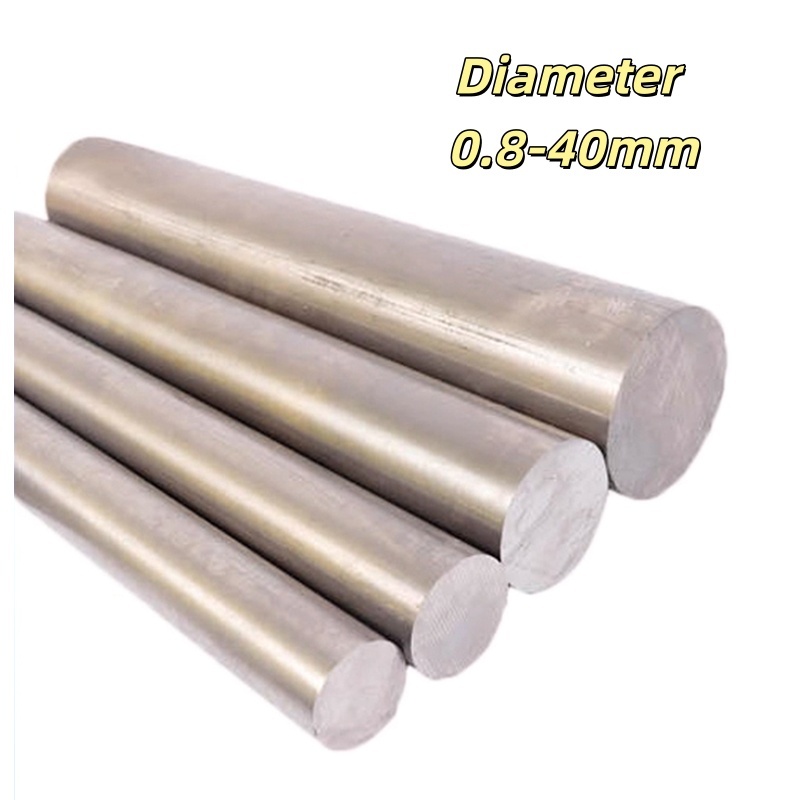 TC4 Titanium Alloy Rod TA1/TA2 Pure Titanium Rod เส้นผ่านศูนย์กลาง 0.8-40mm – โปรปัง