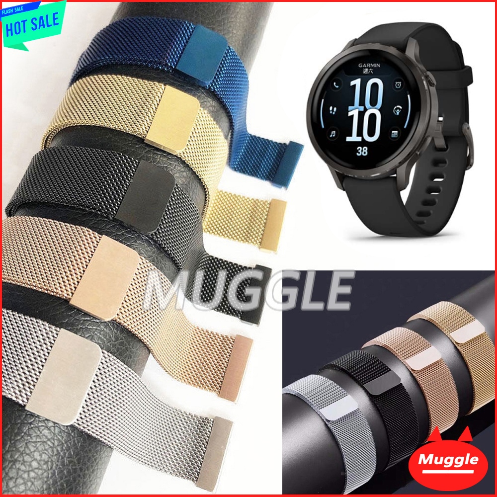 สายนาฬิกา  Garmin Venu 4 Smart watch รุ่น Venu 4 45 มม. 41 มม. โลหะ Milanese Magnetic Garmin Venu 4 