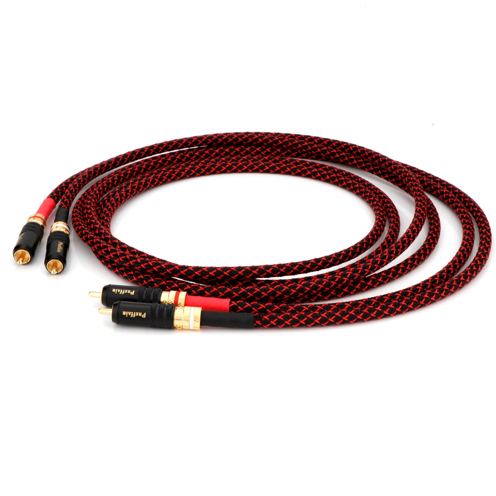 Canare L-4E6S HiFi สายเคเบิ้ลเชื่อมต่อเสียง HiFi RCA พร้อมปลั๊กเชื่อมต่อ WBT-0144 RCA