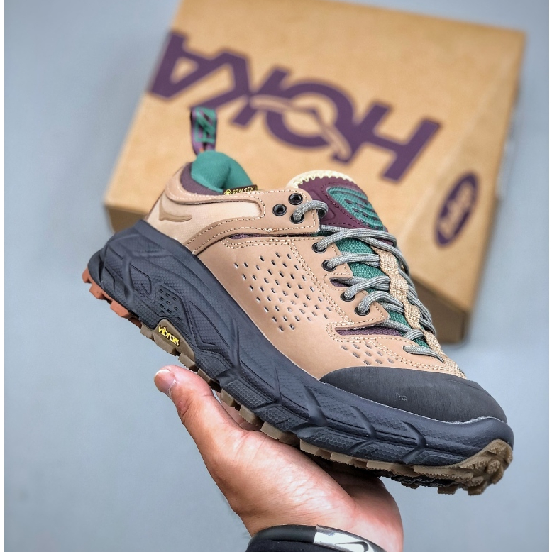 HOKA ONE ONE TOR ULTRA LO Casual รองเท้าวิ่ง Low-Top แอปริคอท