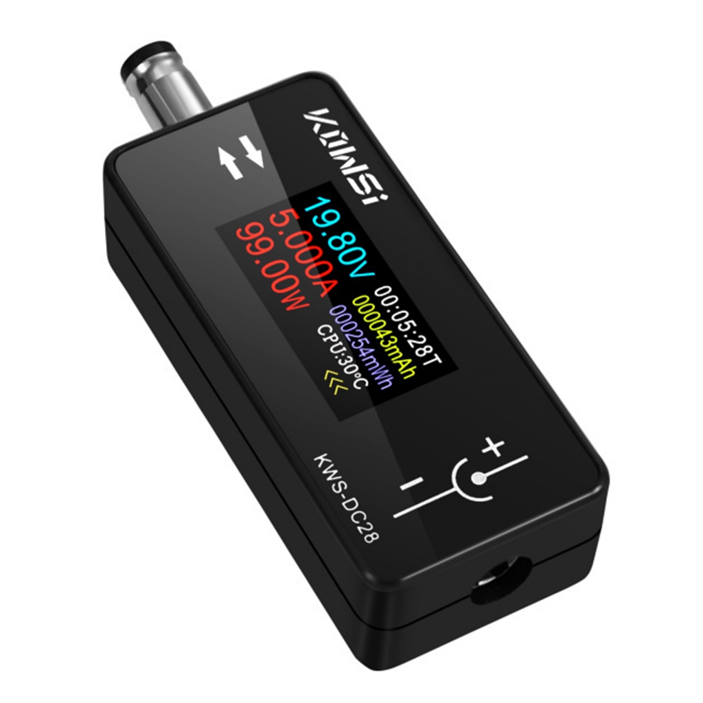 Kws-Dc28 เครื่องตรวจจับการชาร์จพร้อมจอแสดงผลคู่สําหรับความเร็วทดสอบของสายเคเบิล