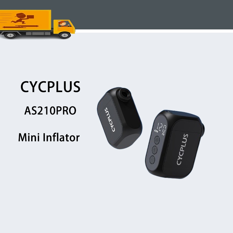 CYCPLUS AS210PRO ปั๊มลมจักรยานเสือหมอบพกพาสะดวก