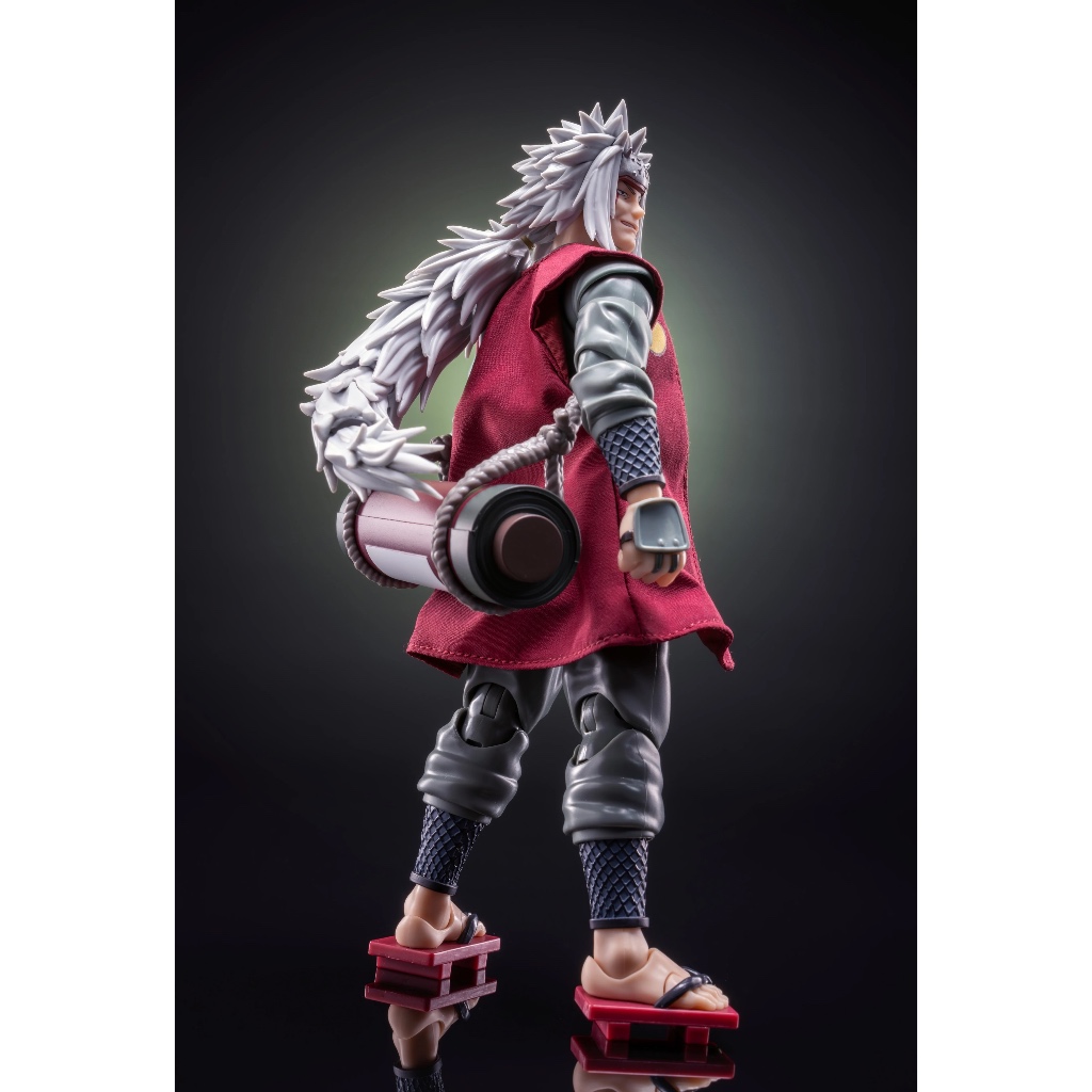 1/12 shf Naruto Jiraiya เสื้อผ้าเสื้อคลุมผ้าเหมาะสําหรับ 1/12 รุ่นทหาร