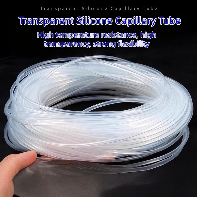 ท่อซิลิโคน, ท่อคามิลลารี่ซิลิโคน, ท่อไม่มีกลิ่น, ท่อยางซิลิโคน, ท่อคามิลลารี่ 0.5mm1mm2mm3mm, แขนป้อ
