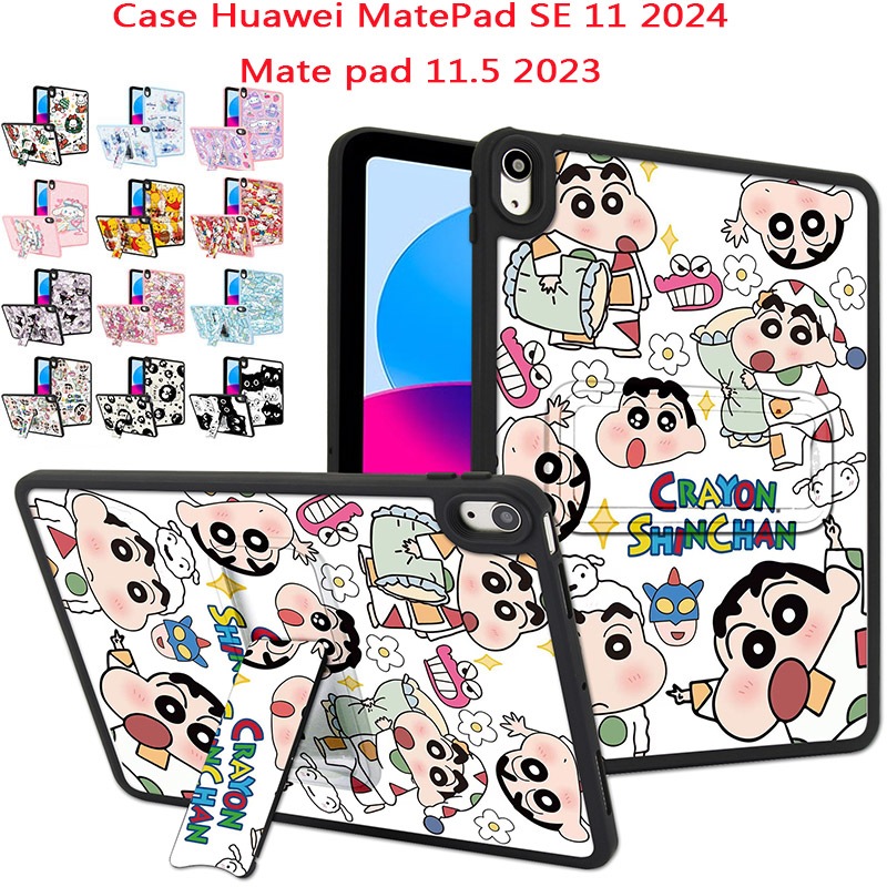 เหมาะสําหรับ Huawei MatePad 11.5 2023 BTK-W00 L09 AGS6-W00 L09 พร้อมขาตั้งการ์ตูนน่ารัก MatePad SE 1