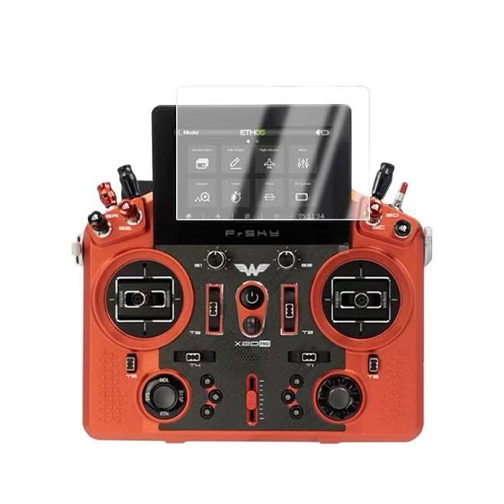 9h ความแข็ง Scratch-Proof Premium กระจกนิรภัยป้องกันหน้าจอฟิล์มสําหรับ Frsky X20s X20pro X20R X20RS 