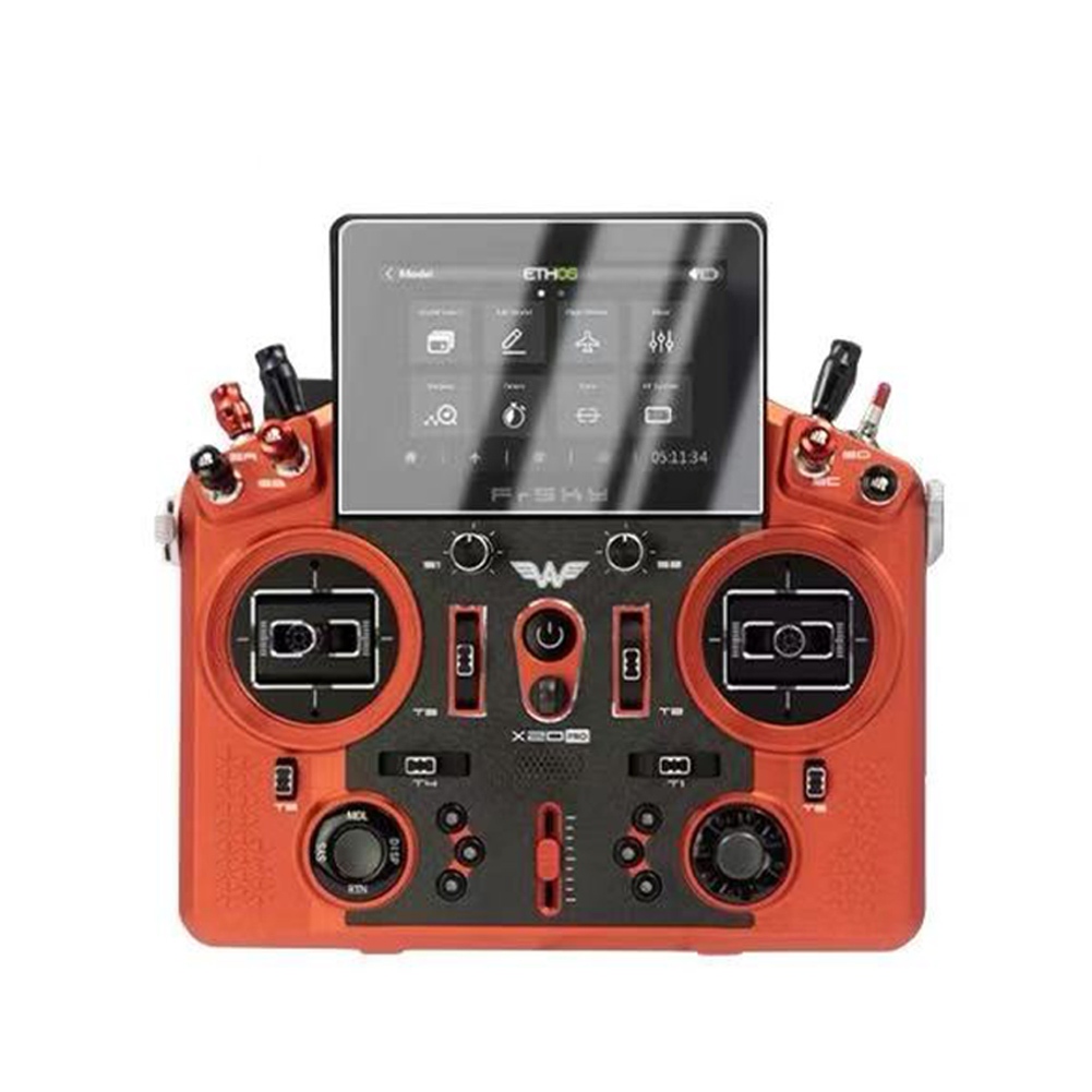 9h ความแข็ง Scratch-Proof Premium กระจกนิรภัยป้องกันหน้าจอฟิล์มสําหรับ Frsky X20s X20pro X20R X20RS Tandem Xe X18 X18se X18RS Xlite Twin Xlite - รูปที่ 2