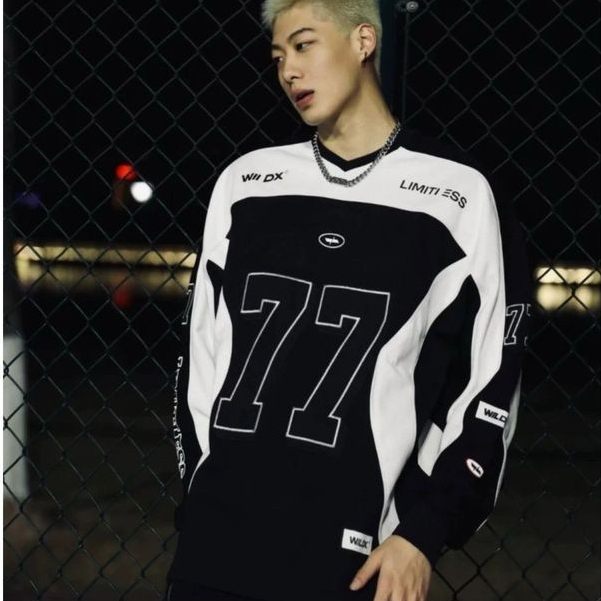 เสื้อยีนส์ฮอกกี้สไตล์เรโทรแขนยาว สไตล์คู่รัก ราคา ถูกที่สุด ดีลบีเคเค แกลเลอรีภาพที่ 5