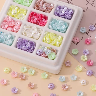 St. Kunkka ไข่มุกABS 50 ชิ้น ขนาด 8x8 มม. สำหรับทำเครื่องประดับ DIY
