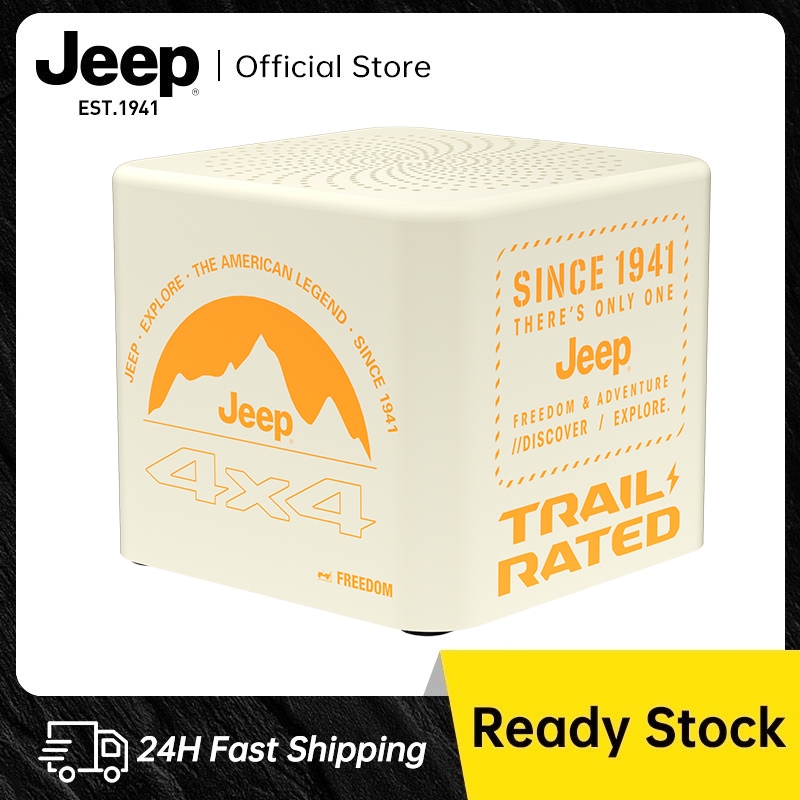 Jeep SC002 SC008 ลำโพงบลูทูธไร้สาย เสียงดี กันน้ำระดับ IPX5 แบบพกพา สําหรับตั้งแคมป์ ท่องเที่ยว