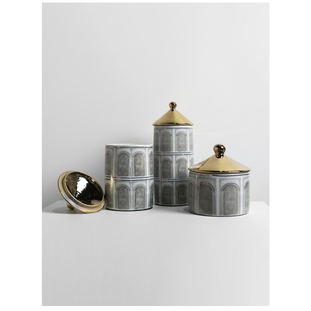 Dnnni ARTDECO โถเก็บของ ห้องโมเดลโรงแรมเซรามิก ตู้วางทีวีในบ้าน โต๊ะน้ําชา  ปิดของตกแต่งห้องนั่งเล่น - รูปที่ 6