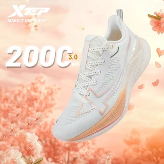 XTEP 2000KM 3.0 รองเท้าวิ่งสำหรับผู้หญิง เหมาะสำหรับการทดสอบสมรรถภาพทางกายกลางแจ้งระดับมืออาชีพ
